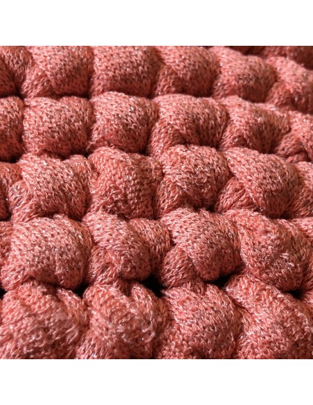 Panier "Melissa" • Collection Les fonds sans fin • Eä Créations • Panier crochet anse cuir femmes fait main