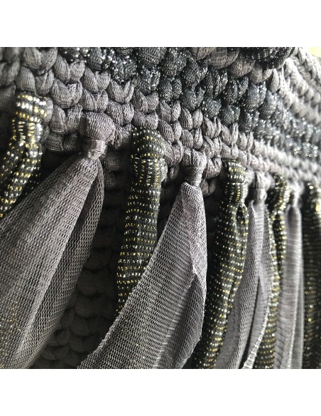 Sac "Mina" • Collection Glamour • Eä Créations •  Sac à main toutes saisons femme crochet élégant et original