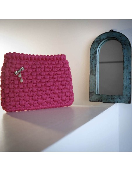 Pochette "Sophia" • Collection Glamour • Eä Créations • Crochet • Femmes élégant fait main