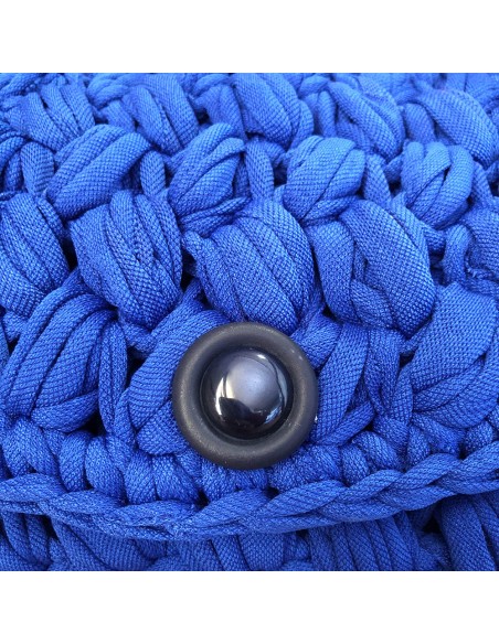 Sac "Danburry" • Collection Bridgerton • Eä Créations • Pochette crochet anse grosses mailles femmes élégant fait main